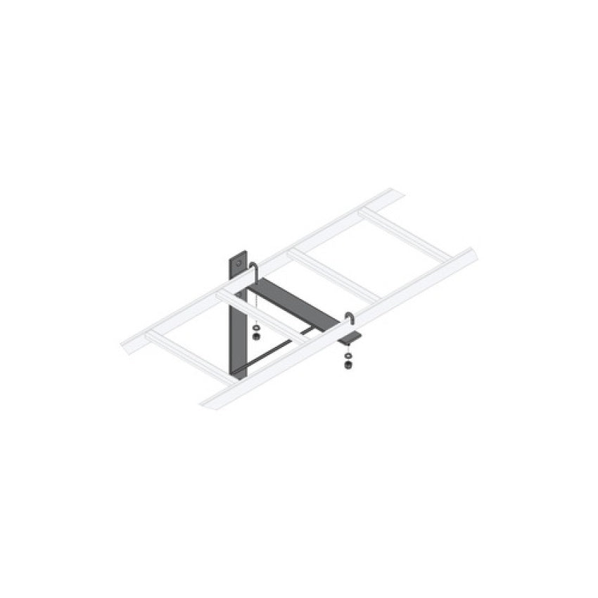 Middle Atlantic Products Triangle Wall Brkt,blk,1p (CLBTSB)