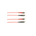 Black Box Os2 9/125 Singlemode Fiber Optic Patch Cable - Ofnp Plenum, St To St, Red, 10-m (32.8-ft.), Gsa, Taa, Non-returnable/non-cancelable (FCMPSM010MSTSTRD)