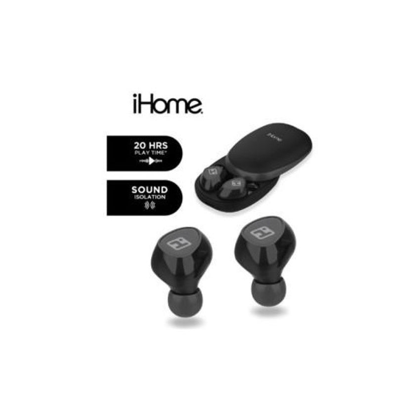 Ergoguys Ihome Ax-38 True Wireless Ear Bud Black (HCAUBE110BK)
