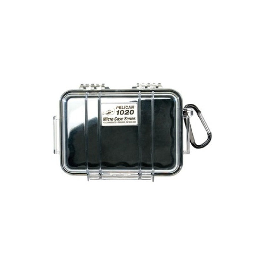 Deployable Systems Pelican 1020 Micro Case - Black / Clear (1020025100)