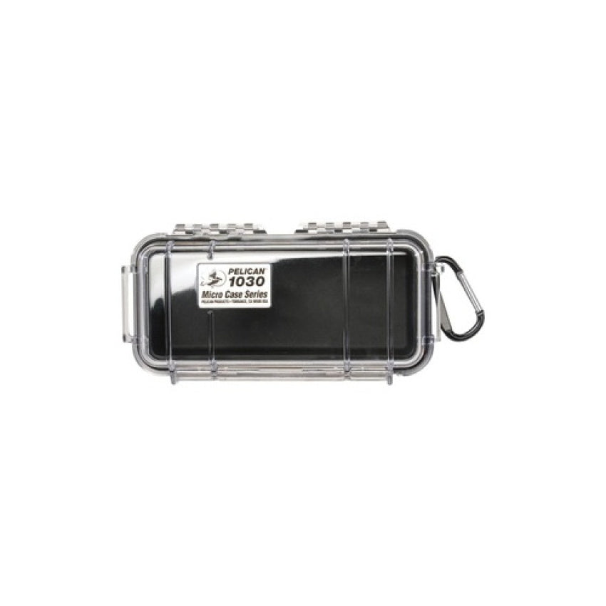 Deployable Systems Pelican 1030 Micro Case - Black / Clear (1030025100)