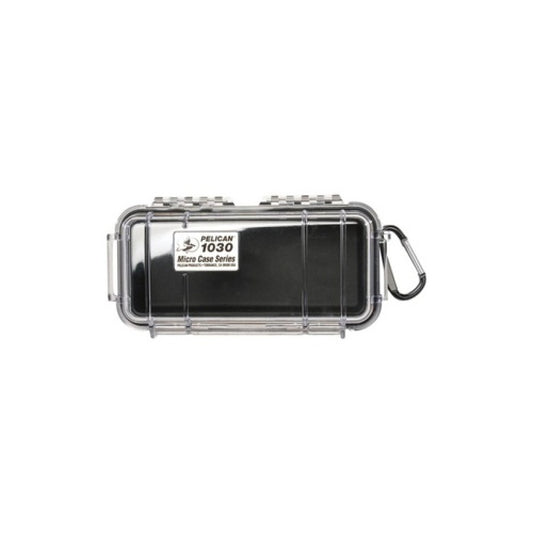 Deployable Systems Pelican 1030 Micro Case - Black / Clear (1030025100)