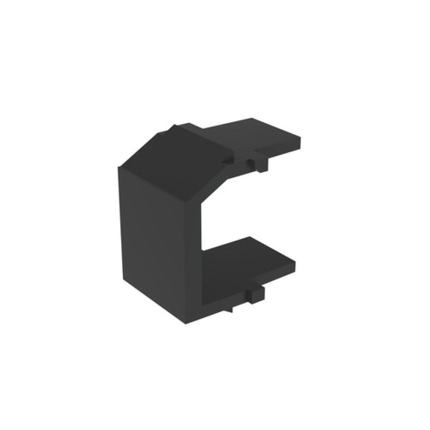Accu-Tech Blank Keystone Module Reserves Space For Future Use. Black (NKBMBLX)