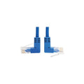 Tripp Lite Cat6 Cable Up/down Angle Slim Blue 1ft (N204S01BLUD)