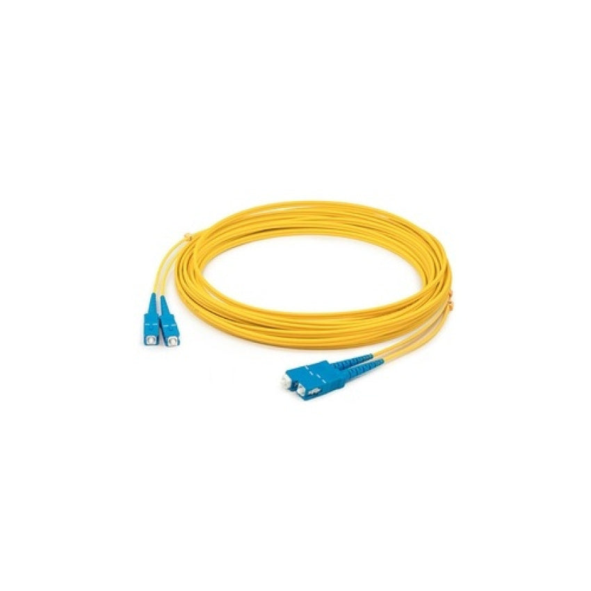 Add-On 50cm Sc M/m Os2 Yellow Fiber Patch Cbl (ADDSCSC05M9SMF) (ADDSCSC0.5M9SMF)