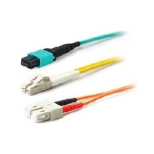 Add-On 12m Lc/sc M/m Aqua Fiber Patch Cbl (ADDSCLC12M5OM4)