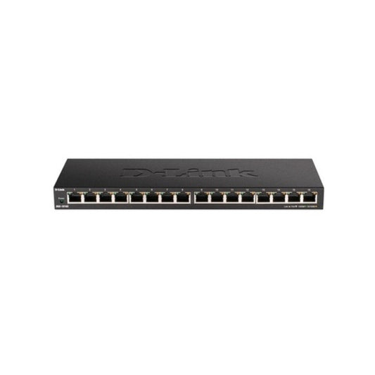 D-Link 16-port Gigabit Unmanaged Metal Desktop (DGS1016S)