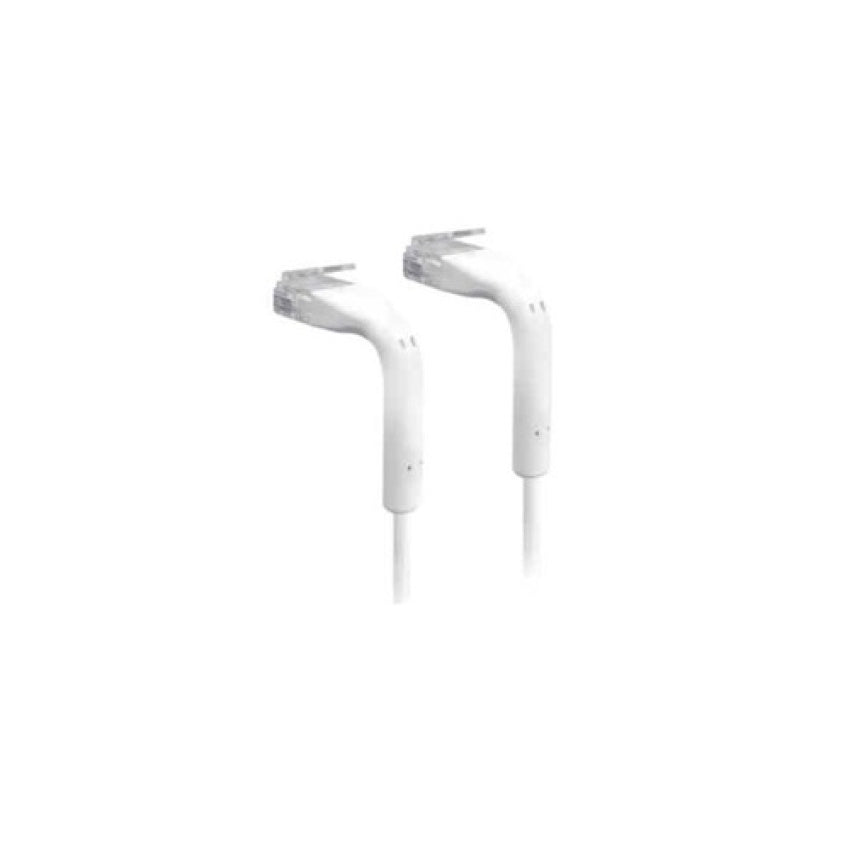 Strategic Sourcing Ubiquiti Unifi Patch Cable With Bendable Booted Rj45, 0.3m, White (UCABLEPATCH0.3MRJ45)