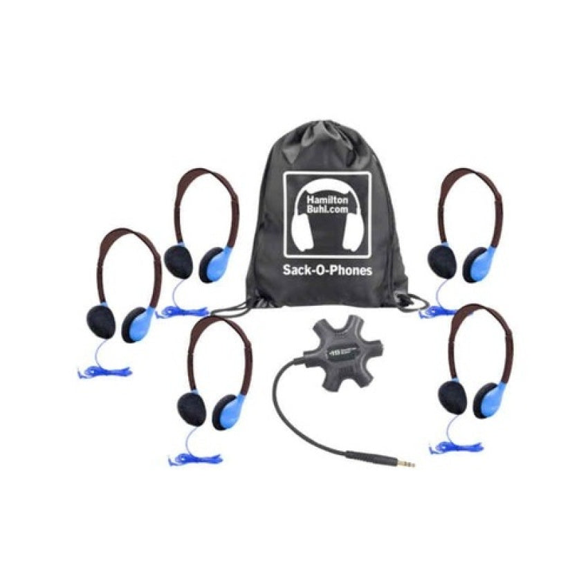 Hamiltonbuhl Galaxy Sop, 5 Blue Headphones (GJB5HA2BLU)