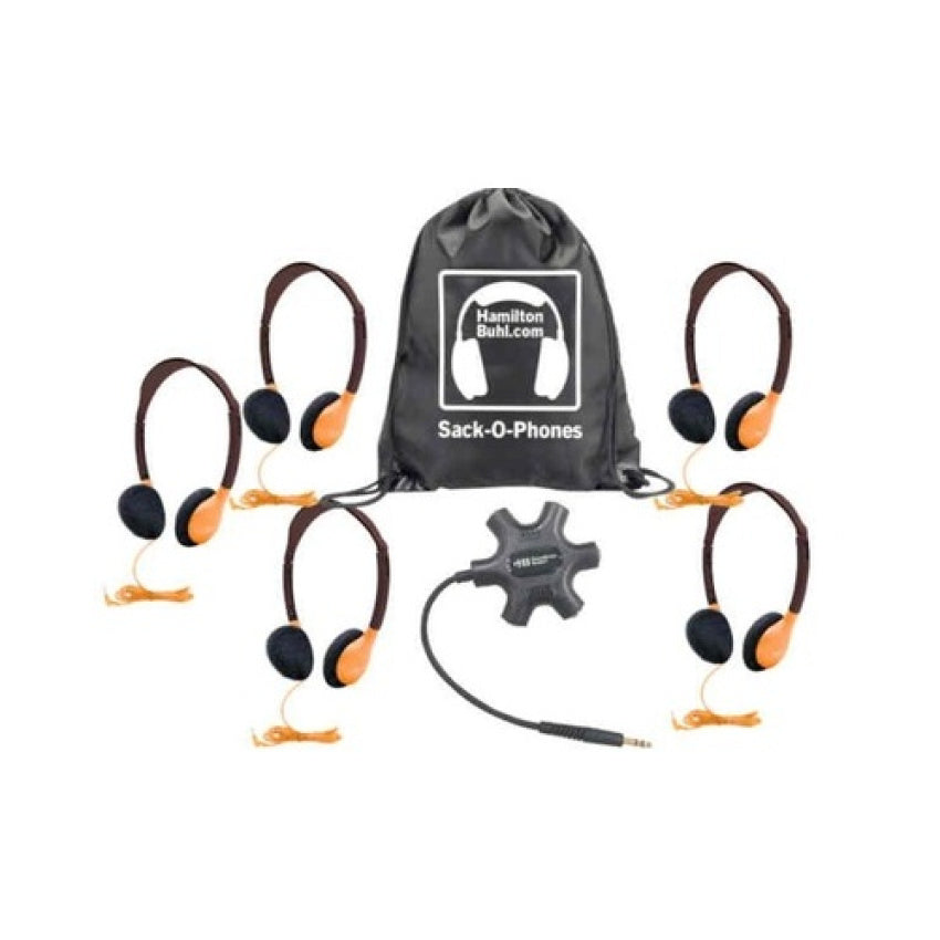 Hamiltonbuhl Galaxy Sop, 5 Orange Headphone (GJB5HA2ORG)