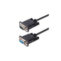 StarTech 3m Rs232 Serial Null Modem Cable, Crossover Serial Cable W/al-mylar Shielding, Db9 Serial Com Port Cable Female To Male, Compatible W/dte Devices (9FMNM3MRS232CABLE)