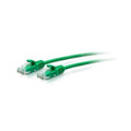 C2G 3ft Cat6a Green Slim Ethernet (C2G30154)