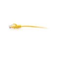 C2G 15ft Cat6a Yellow Slim Ethernet (C2G30172)