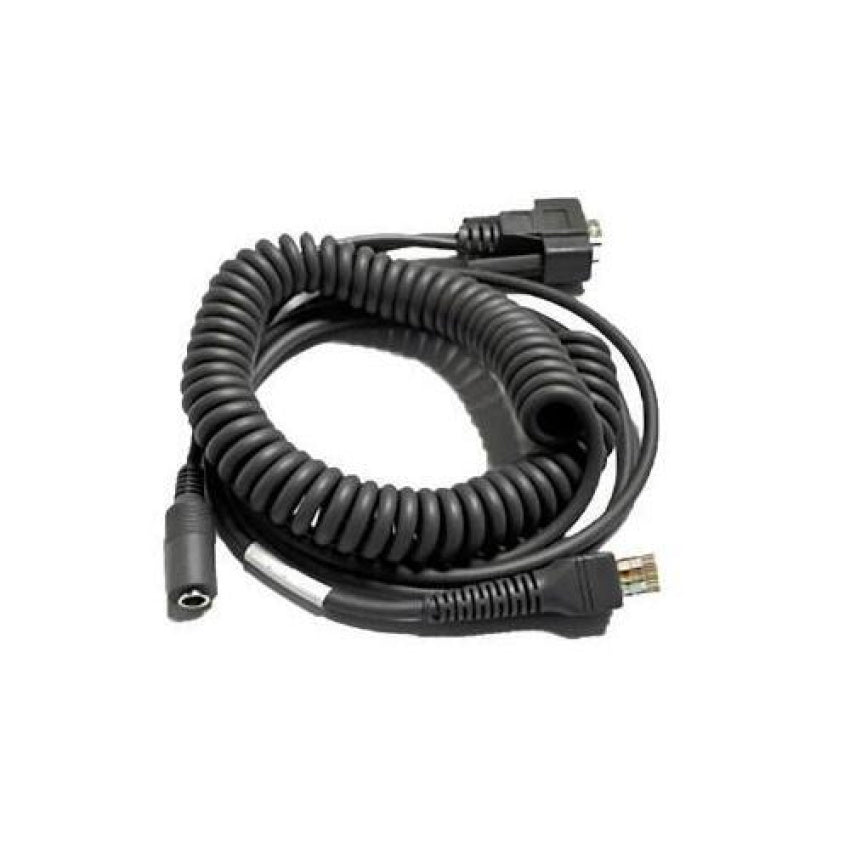 Code 8-ft Coiled Rs232 Cable, Us Power Supply (CRAC503)