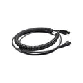 Code 8-ft Coiled Rs232 Cable With Rj45 Connector (CRAC516)