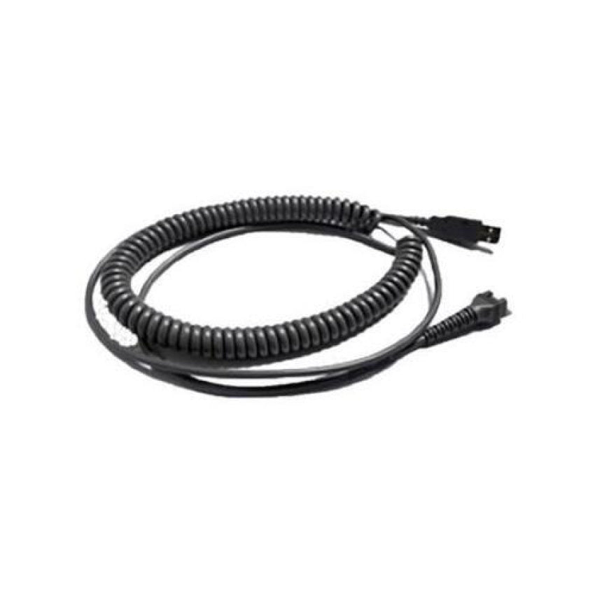 Code 8-ft Coiled Rs232 Cable With Rj45 Connector (CRAC516)