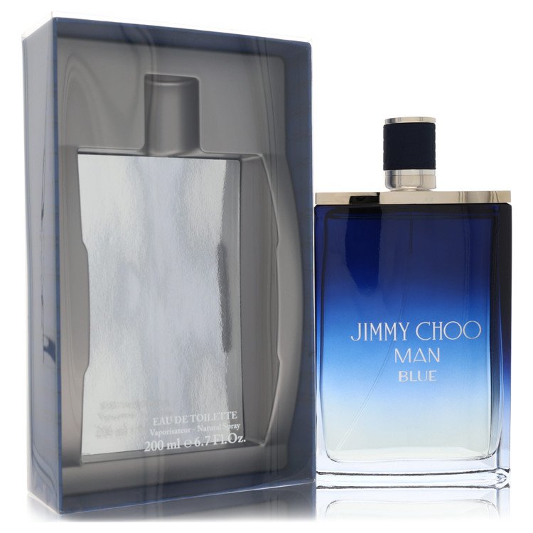 Jimmy Choo Man Blue by Jimmy Choo Eau De Toilette Spray 6.7 oz for Men