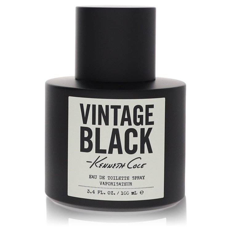 Kenneth Cole Vintage Black by Kenneth Cole Eau De Toilette Spray (unboxed) 3.4 oz for Men