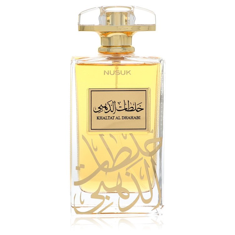 Khaltat Al Dhahabi by Nusuk Eau De Parfum Spray (Unisex Unboxed) 3.4 oz for Men