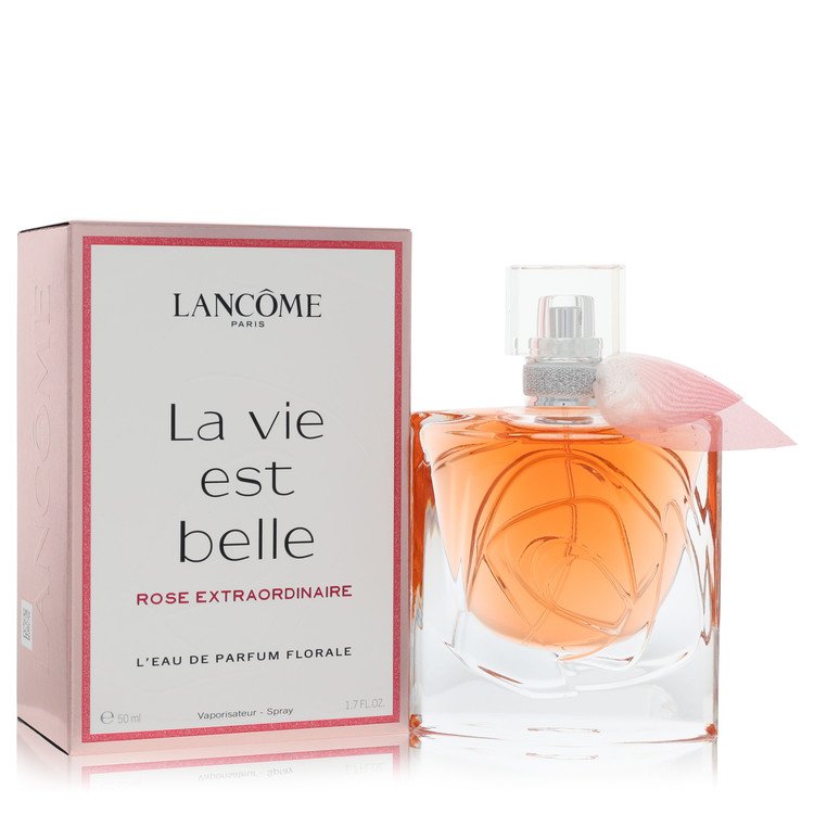 la Vie Est Belle Rose Extraordinaire by Lancome L'eau  De Parfum Florale Spray 1.7 oz for Women