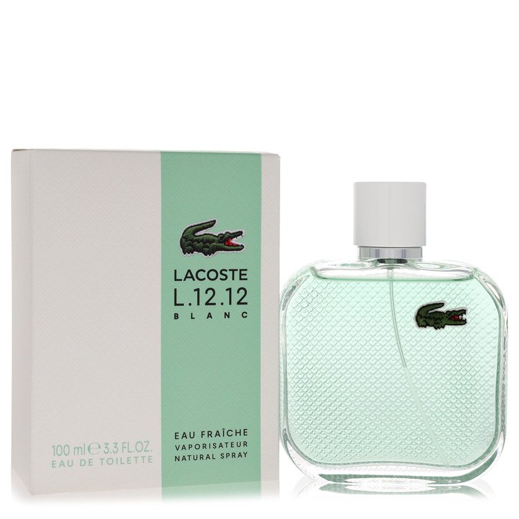 Lacoste Eau De Lacoste L.12.12 Blanc Eau Fraichie by Lacoste Eau De Toilette Spray 3.3 oz for Women