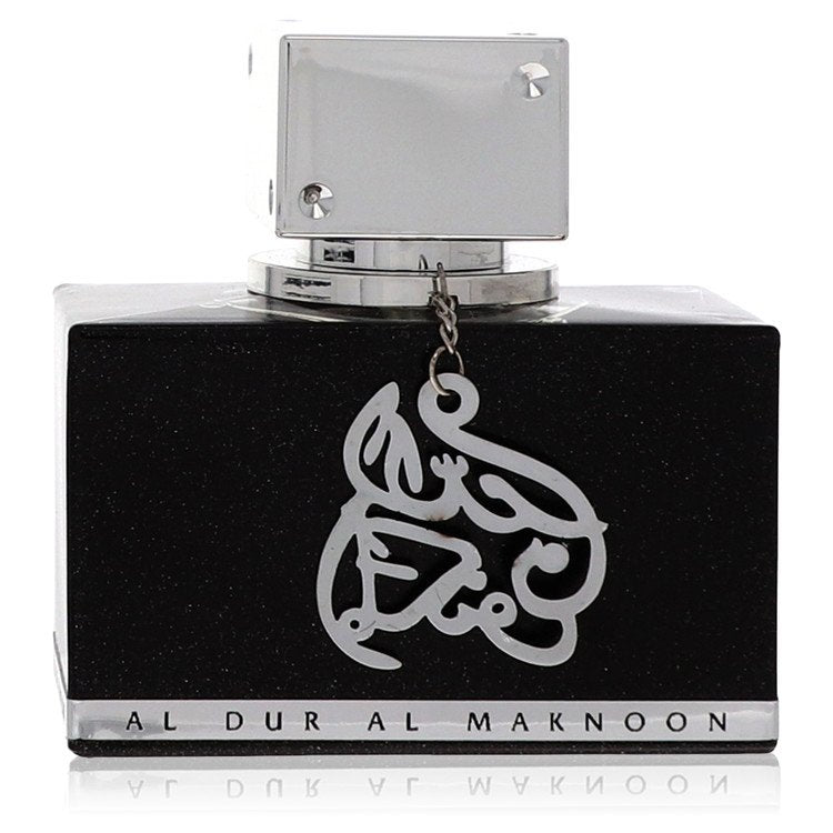 Lattafa Al Dur Al Maknoon Silver by Lattafa Eau De Parfum Spray (Unisex Unboxed) 3.4 oz for Men