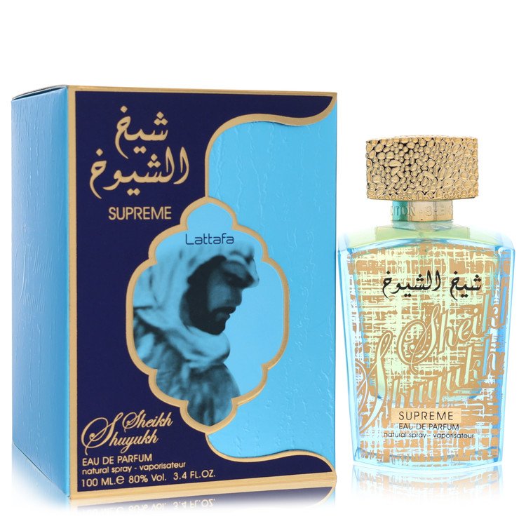 Lattafa Sheikh Al Shuyukh Supreme by Lattafa Eau De Parfum Spray (Unisex) 3.4 oz for Men