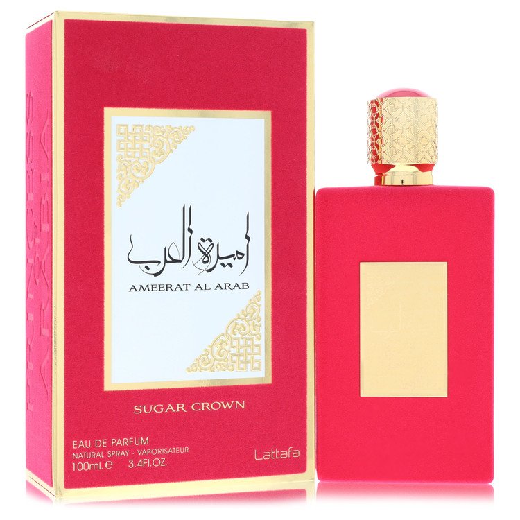 Lattafa Asdaaf Ameerat Al Arab Sugar Crown by Lattafa Eau De Parfum Spray 3.4 oz for Women