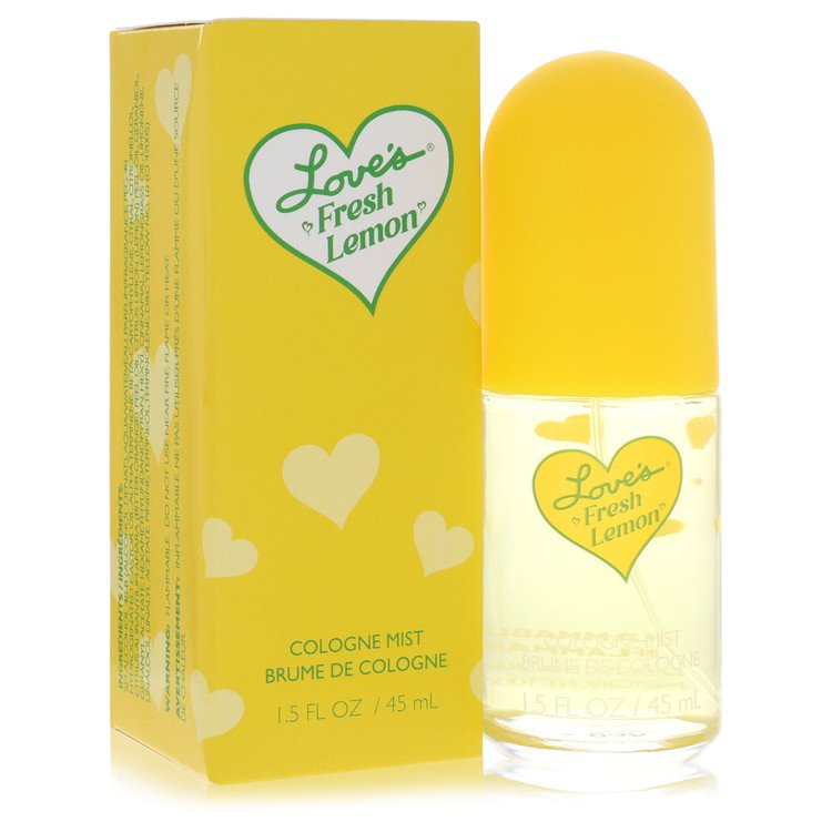 Love's Fresh Lemon by Dana Cologne Mist Spray 1.5 oz for Women