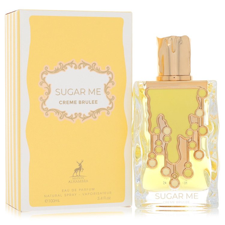Maison Alhambra Sugar Me Creme Brulee by Maison Alhambra Eau De Parfum Spray 3.4 oz for Women