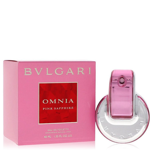 Omnia Pink Sapphire by Bvlgari Eau De Toilette Spray 1.35 oz for Women
