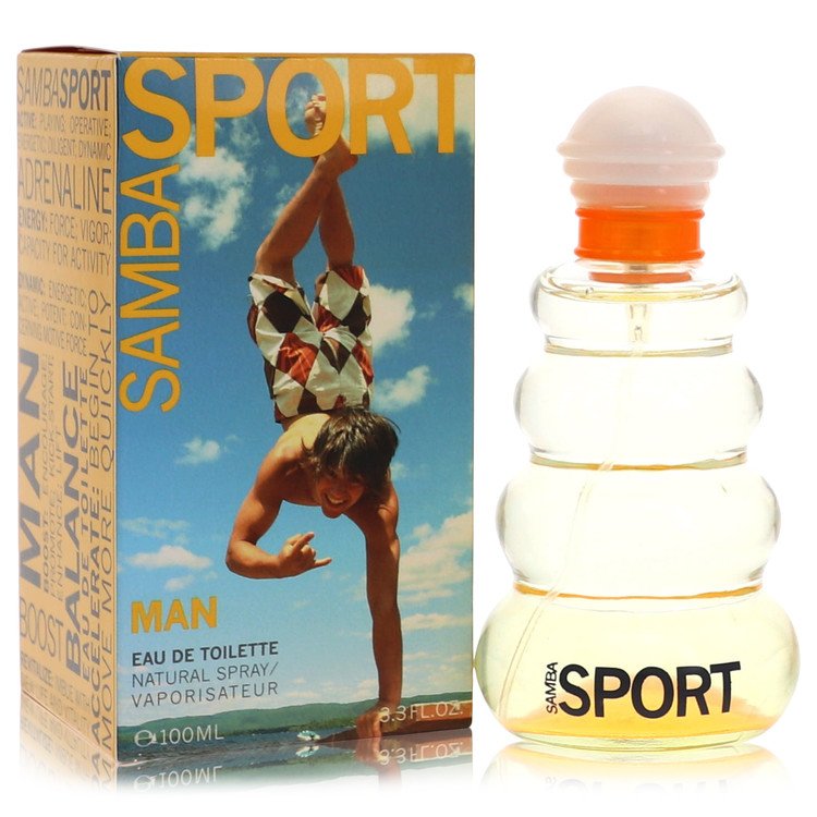 Samba Sport by Perfumers Workshop Eau De Toilette Spray 3.3 oz for Men