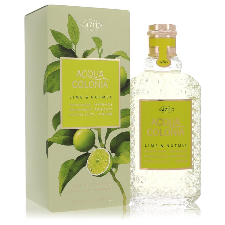 4711 Acqua Colonia Lime & Nutmeg by 4711 Eau De Cologne Spray 5.7 oz for Women