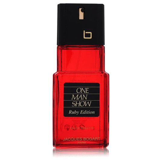 One Man Show Ruby by Jacques Bogart Eau De Toilette Spray (Tester) 3.3 oz for Men