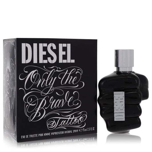 Only The Brave Tattoo by Diesel Eau De Toilette Spray 2.5 oz for Men