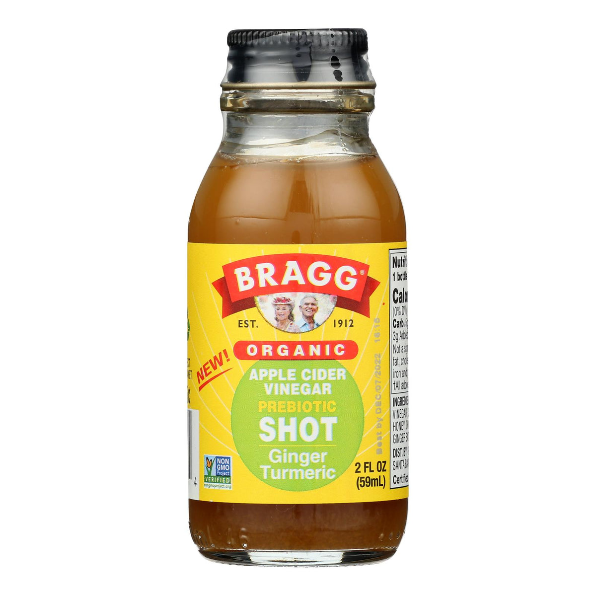 Bragg - Acv Shot Ginger Trmrc - Case Of 4-2 Fz