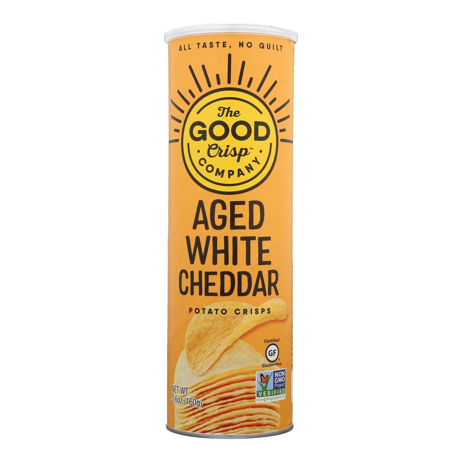 The Good Crisp Company - Potato Crisp Agd.wht Ched - Case Of 8-5.6 Oz