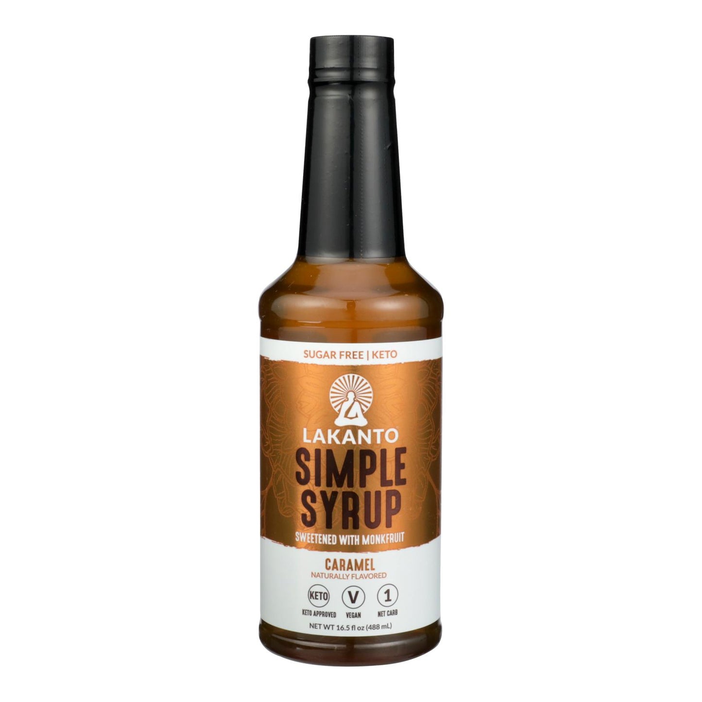 Lakanto - Simple Syrup Caramel - Case Of 8 - 16.5 Oz