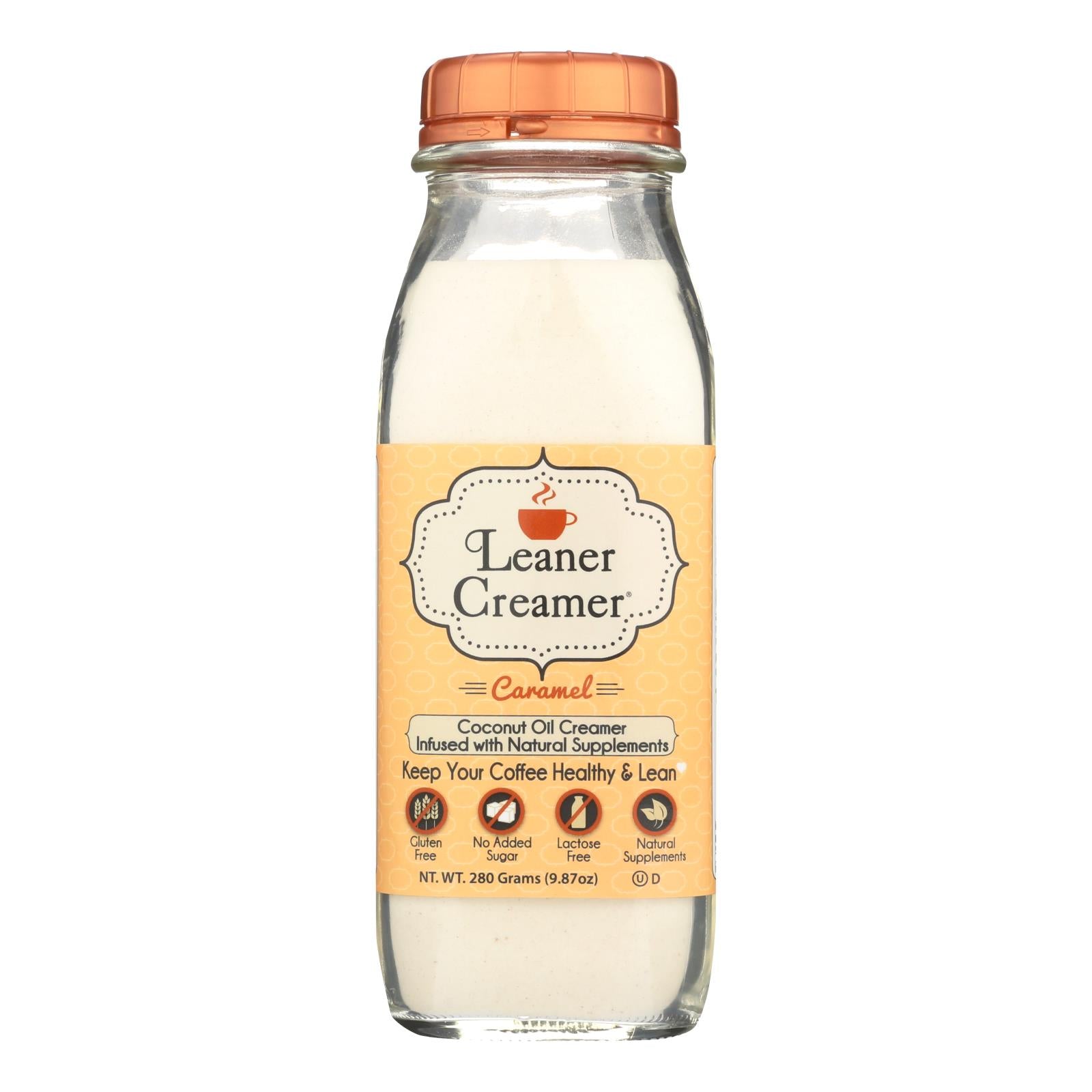 Leaner Creamer - Creamer Caramel - Case Of 6 - 9.87 Oz