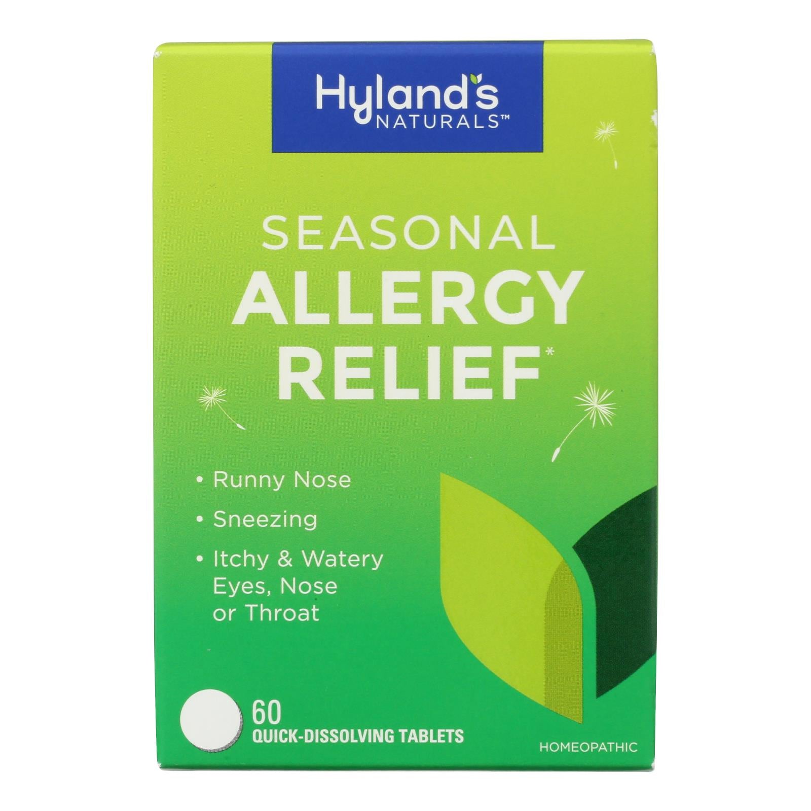 Hyland's - Seasonal Allergy Relief - 1 Each-60 Tab
