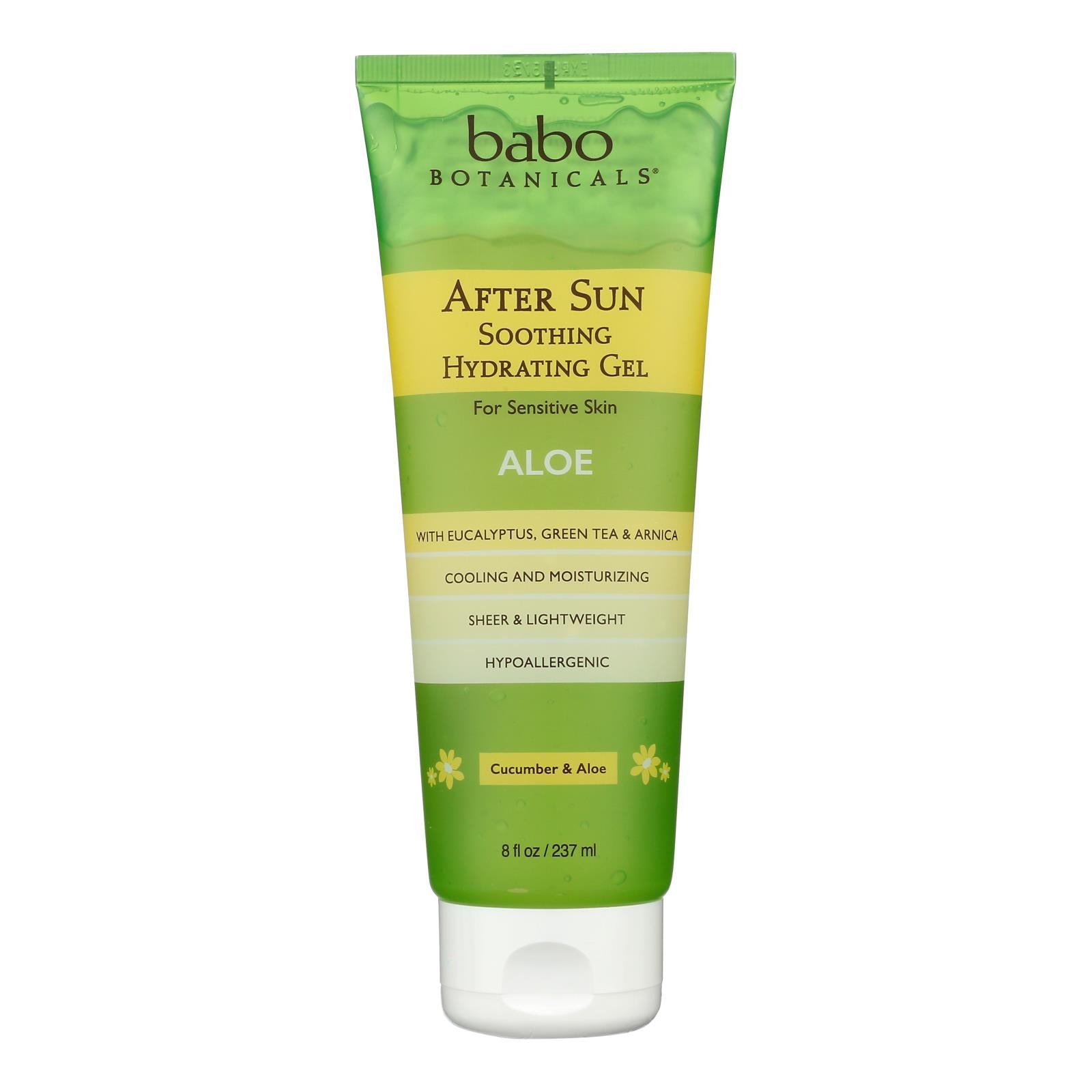 Babo Botanicals - After Sun Soothing Gel - 1 Each - 8 Oz