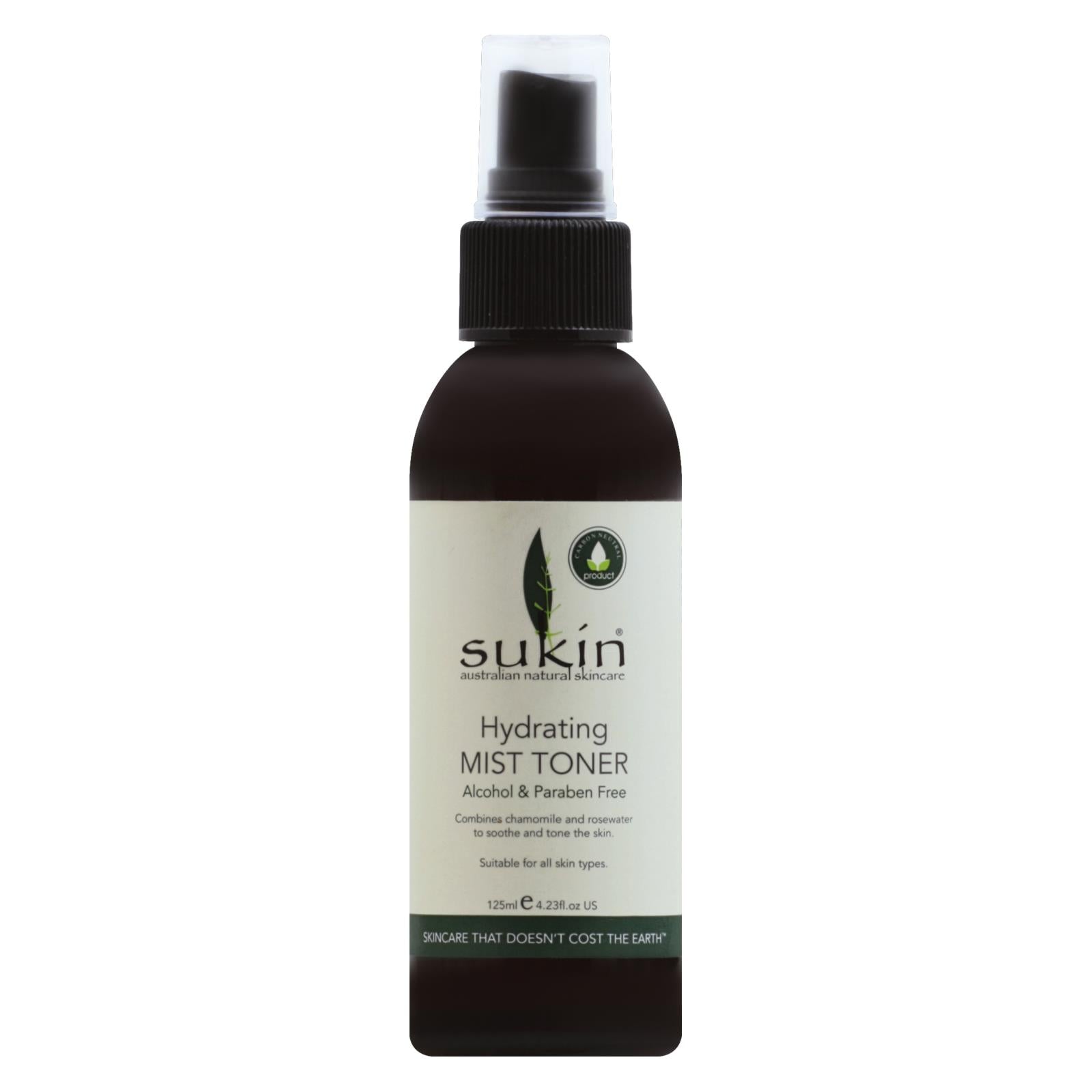 Sukin - Hydrating Mist Toner - 1 Each - 4.23 Fz