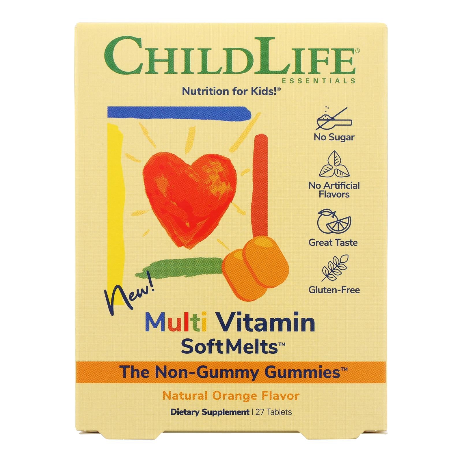 Childlife Essentials - Multi Vitamin Soft Melts - 1 Each-27 Tab