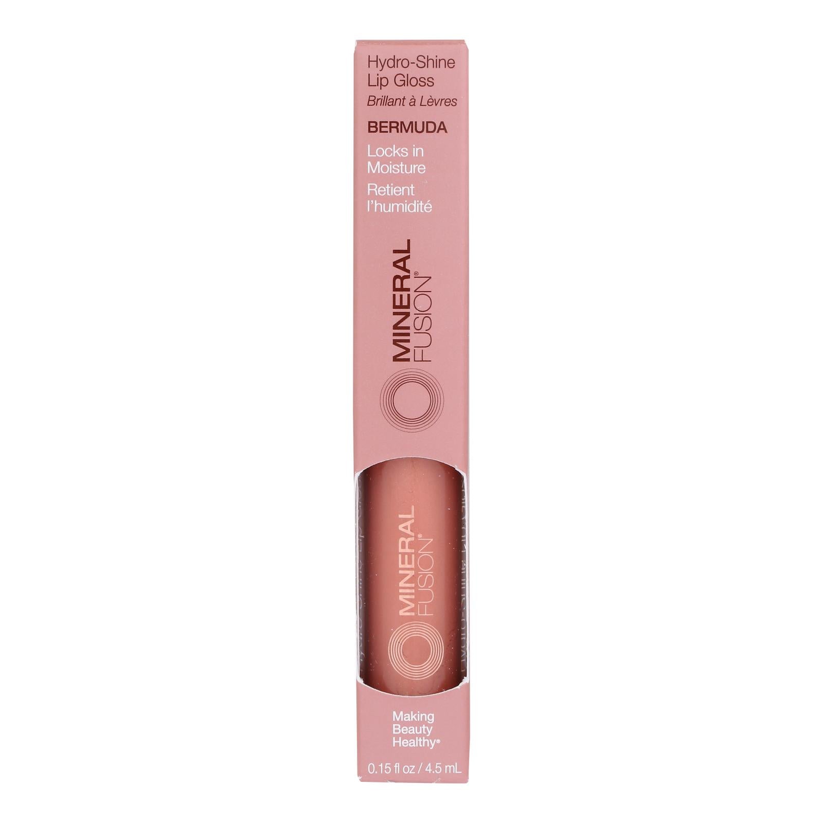 Mineral Fusion - Hydro Shne Lip Gls Bermud - 1 Each-.15 Fz