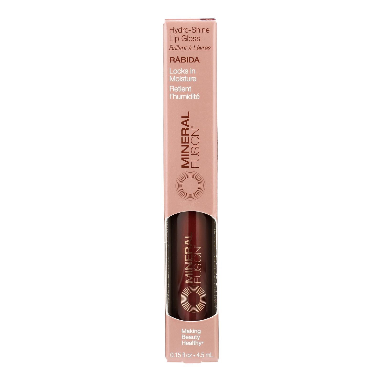 Mineral Fusion - Hydro Shne Lip Gls Rabida - 1 Each-.15 Fz