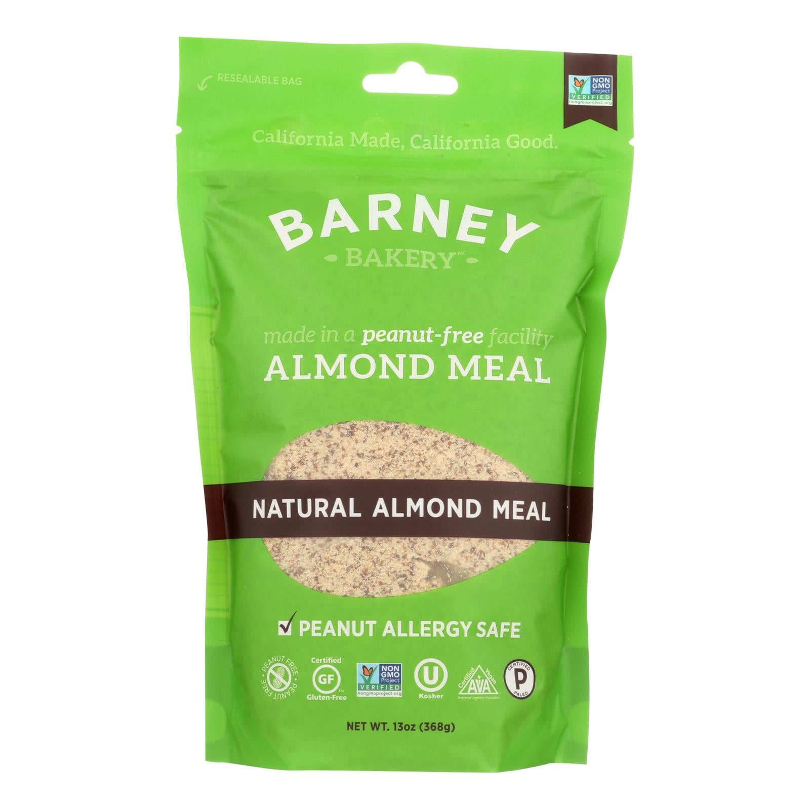 Barney Butter Almond Meal  - Case Of 6 - 13 Oz