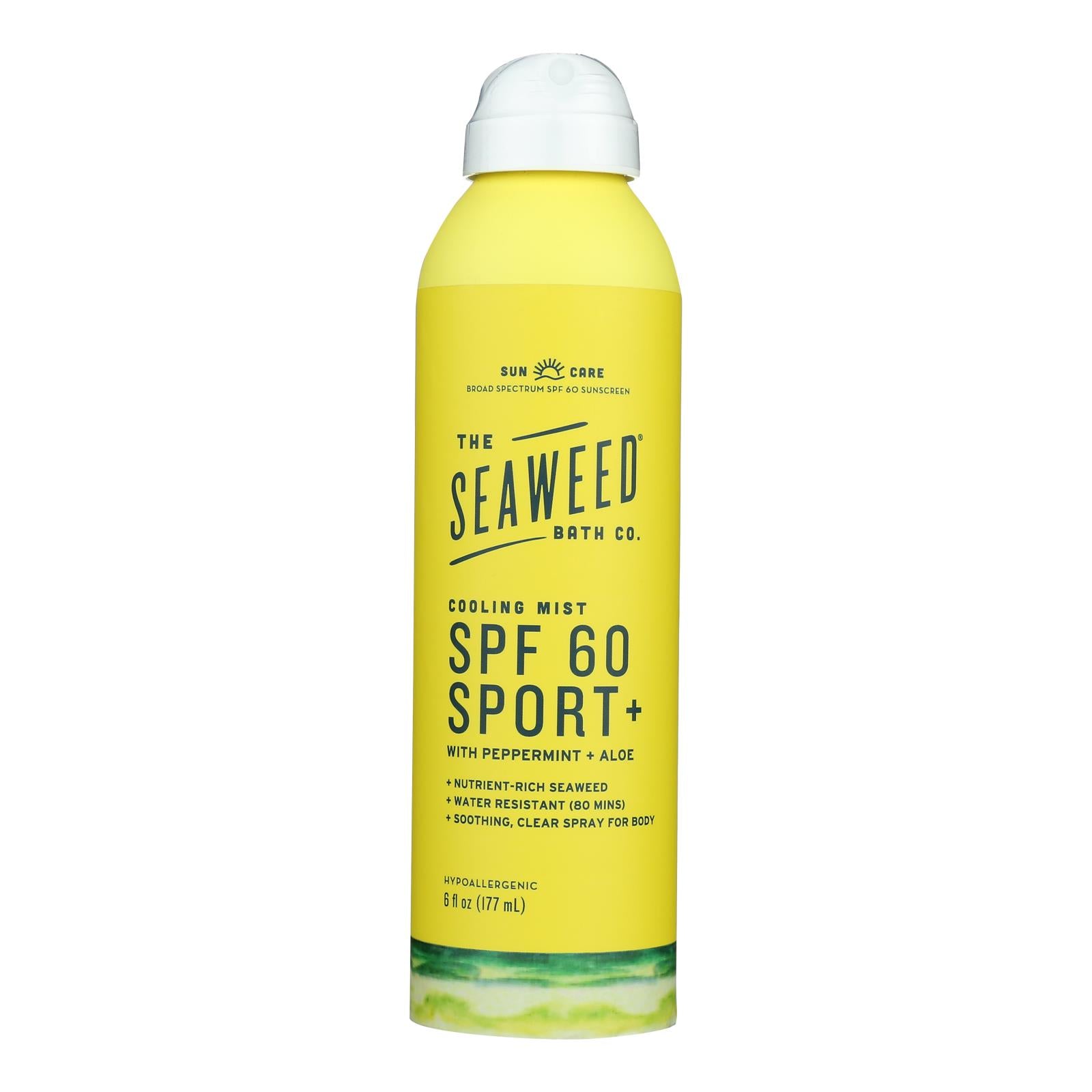 The Seaweed Bath Co - Cooling Mist Sport Spf60 - 1 Each-6 Fz