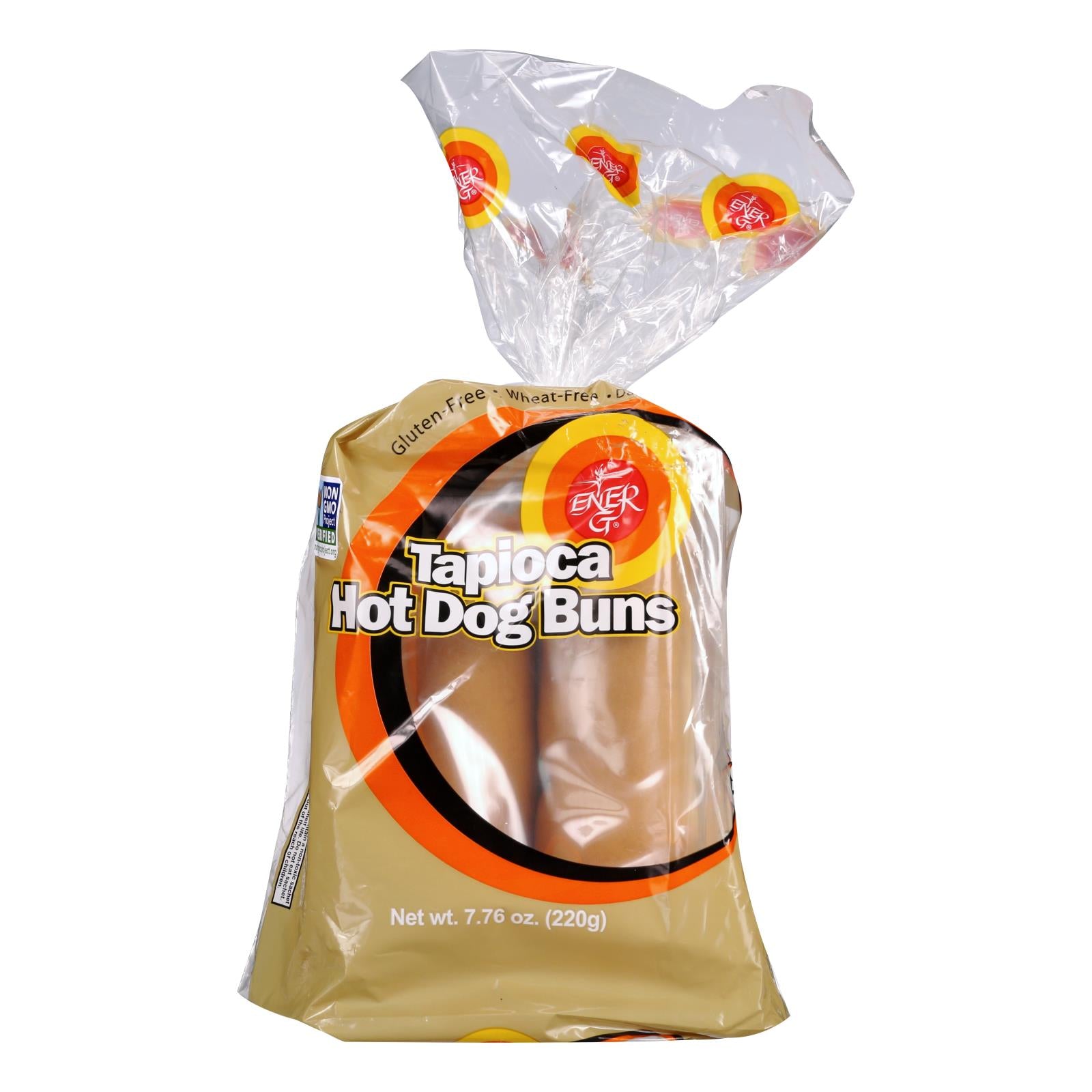 Ener-g Hot Dog Buns, Tapioca  - Case Of 6 - 7.76 Oz