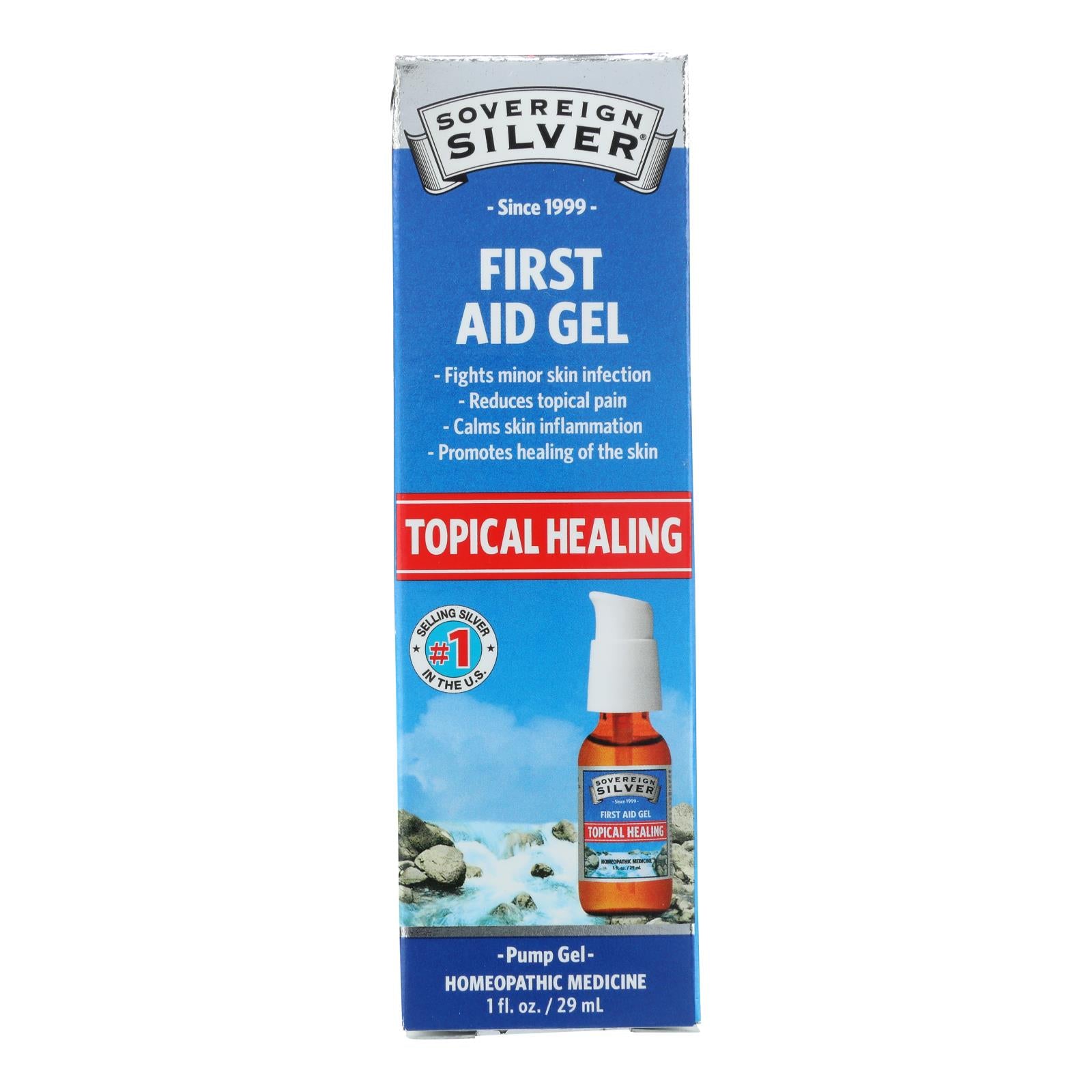 Sovereign Silver - First Aid Gel - 1 Each-1 Oz