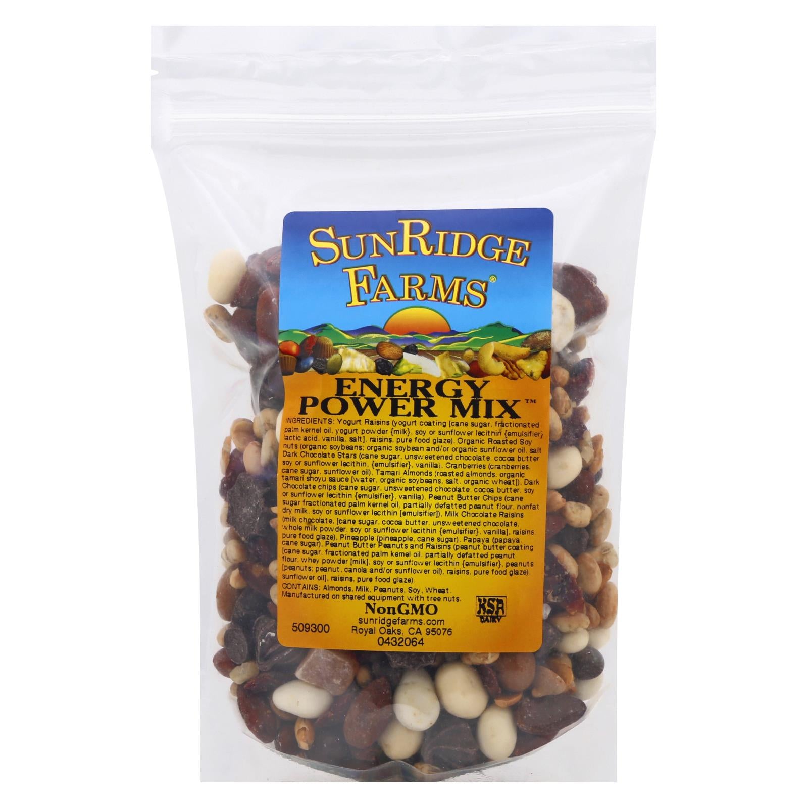 Sunridge Farms - Mix Energy Power - Case Of 12 Lbs.